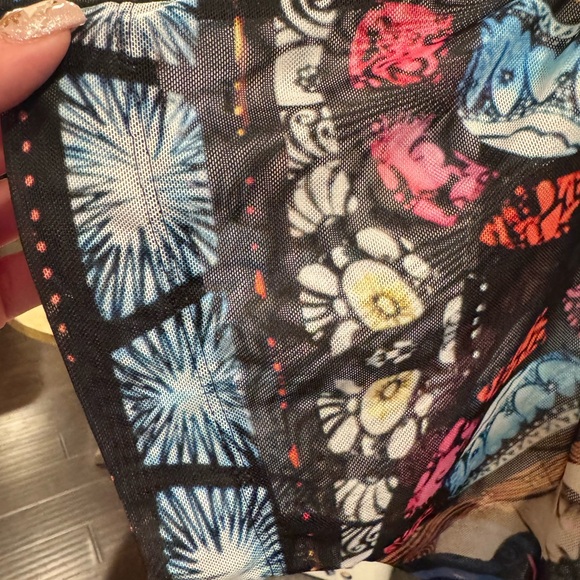 Adoration Of The Sacred Heart Sheer Smock Dress Size Large - Picture 6 of 7